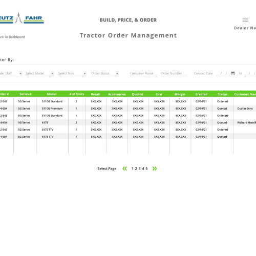 Quote and Order Management